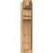 Ekena Millwork Merced Craftsman Rough Sawn Outlooker, Western Red Cedar, 6"W x 14"D x 26"H OUT06X14X26MRC04RWR - alternate 4